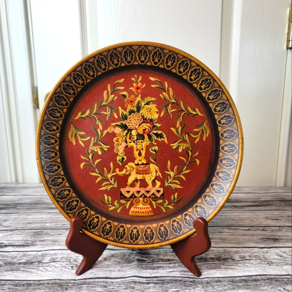 Vintage 90s Raymond Waites Studio Decorative Plate